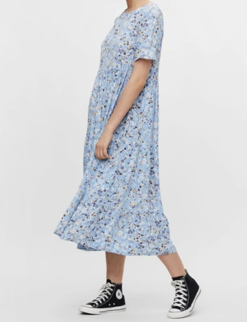 Rochie Medie Pieces, albastru, M