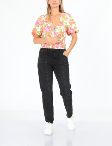 Top Only, floral, S