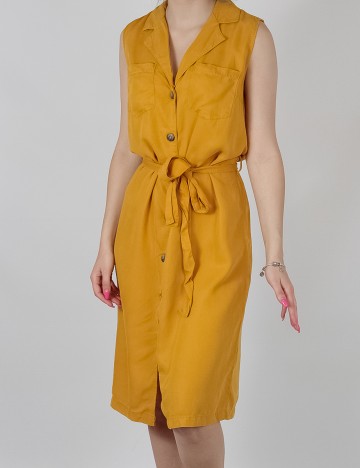 Rochie Medie Pieces, mustar, L