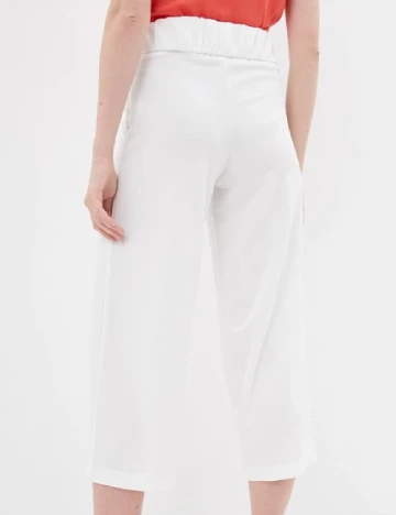 Pantaloni Jacqueline de Yong, alb, L Alb