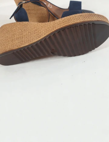 Sandale cu platforma Tamaris, bleumarin, 36