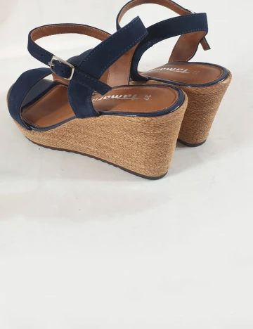 Sandale cu platforma Tamaris, bleumarin, 36