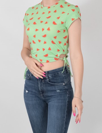 Top Only, verde, S