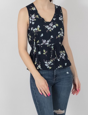 Bluza Vero Moda, albastru inchis, M