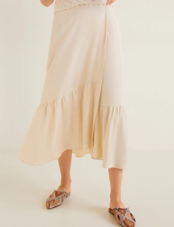 Fusta Mango, crem, M