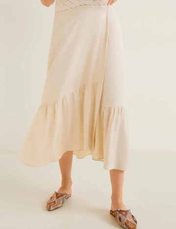 Fusta Mango, crem, M