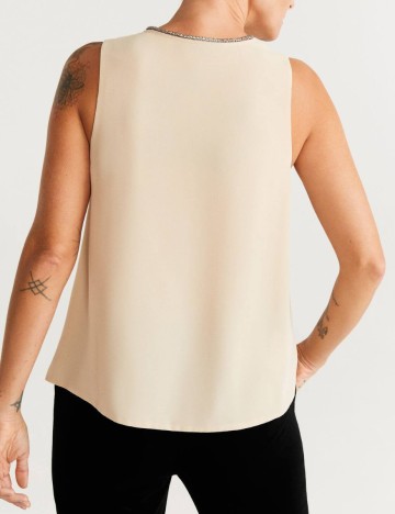 Bluza Mango, crem, S