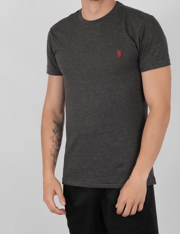 Tricou Polo Ralph Lauren, gri, S