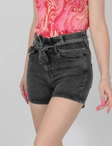 Pantaloni Scurti Only, gri inchis, M