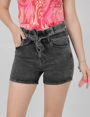 Pantaloni Scurti Only, gri inchis, M