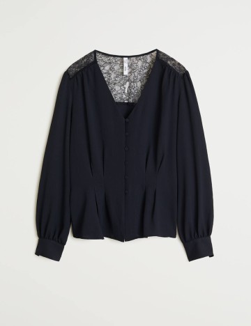 Bluza Mango, negru, M