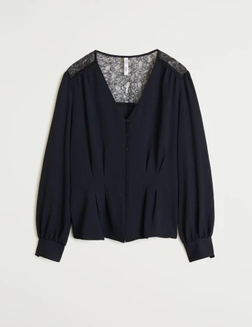 Bluza Mango, negru, M