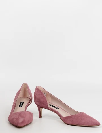 Pantofi Nine West, roz pudra, 37,5
