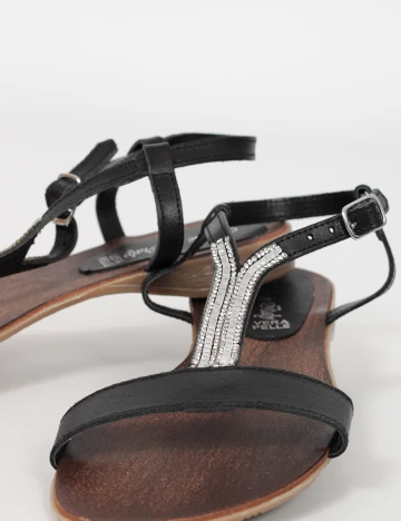 Sandale, negru, 38 Negru