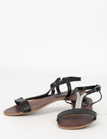 Sandale, negru, 38 Negru