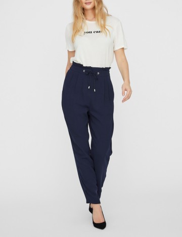 Pantaloni Vero Moda, albastru inchis, 36
