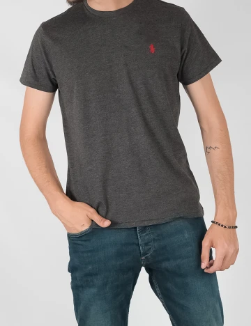 Tricou Polo Ralph Lauren, gri inchis, M Gri