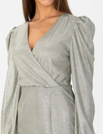 Rochie Scurta Vero Moda, argintiu, L