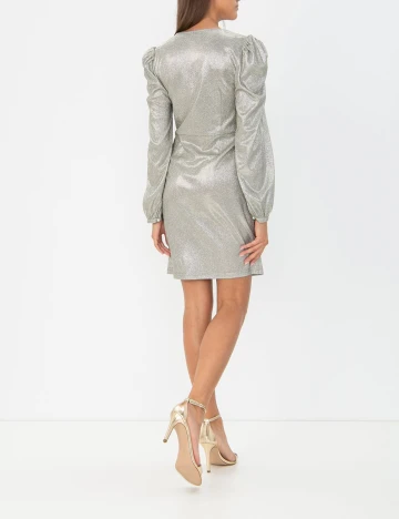 Rochie Scurta Vero Moda, argintiu, L