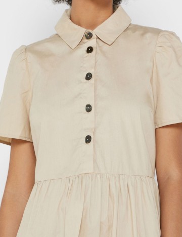 Rochie scurta Object, crem, 34