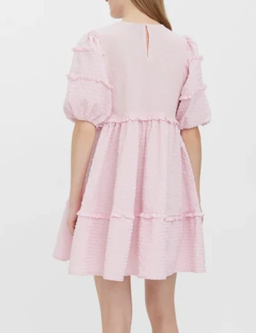 Rochie scurta Vero Moda, roz, L