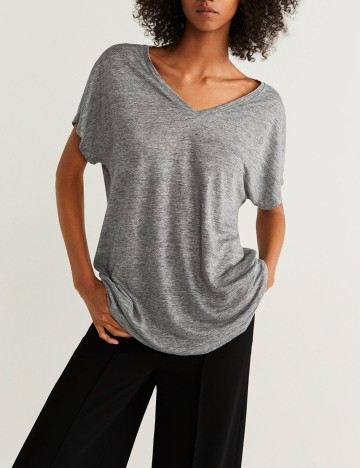 Bluza Mango, gri, M