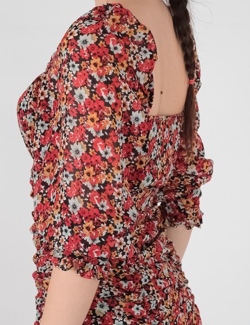 Rochie scurta Only, floral, S