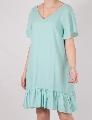 Rochie scurta Only, turcoaz, M