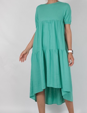 Rochie medie Only, verde, S