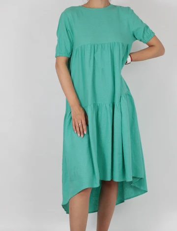 Rochie medie Only, verde, S