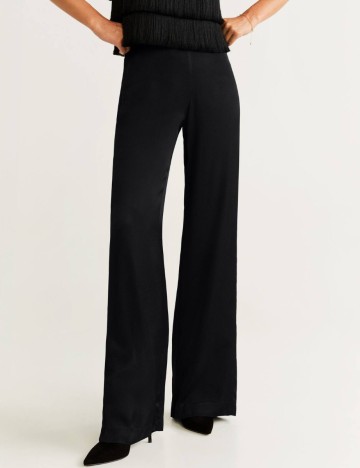 Pantaloni Mango, negru, 36