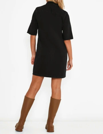Rochie scurta Noisy May, negru Negru