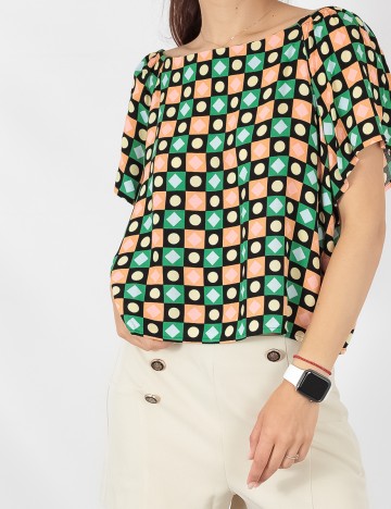 Top Jacqueline de Yong, mix culori, S