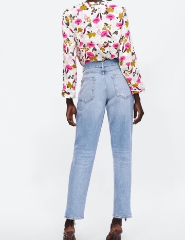 Camasa Zara, floral, XS