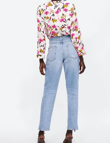 Camasa Zara, floral, XS