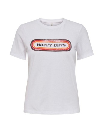 Tricou Only, alb, M
