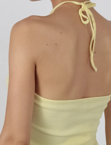 Rochie scurta Only, galben, M
