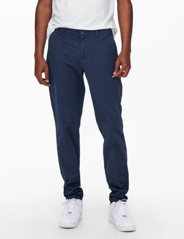 Pantaloni Only, bleumarin, W29/L30 Albastru