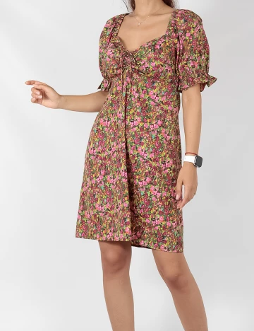 Rochie scurta Vero Moda, floral Floral print