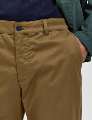 Pantaloni Selected, maro, W31/L34
