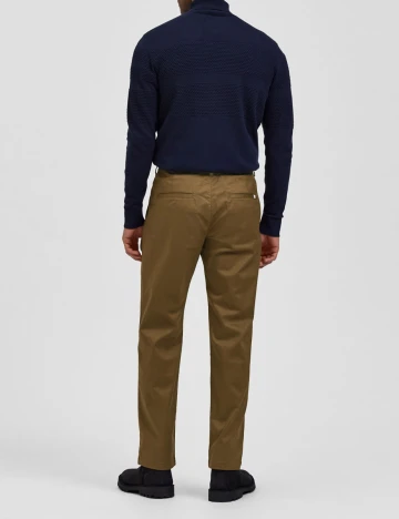 Pantaloni Selected, maro, W31/L34