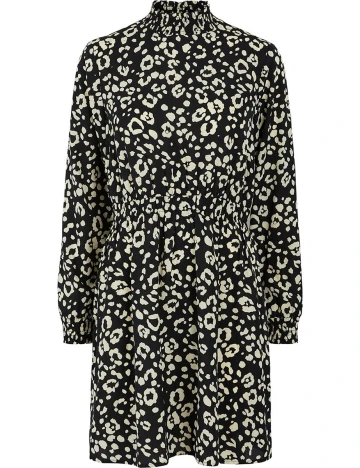 Rochie scurta Pieces, negru, L Negru