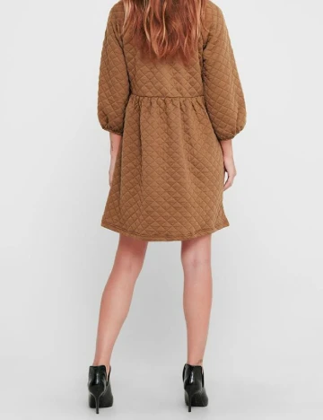 Rochie scurta Only, maro