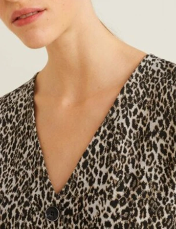 Rochie Scurta Mango, animal print, S
