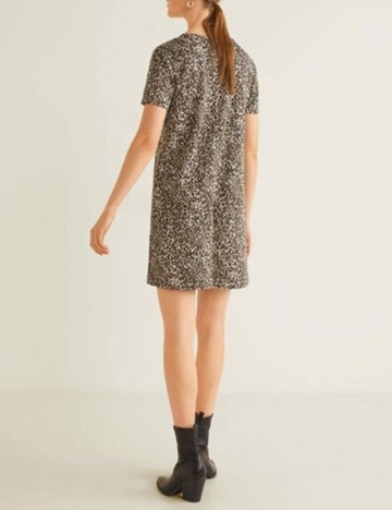 Rochie Scurta Mango, animal print, S
