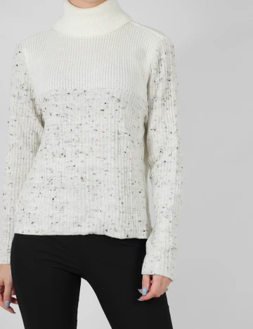 Pulover Only, alb, S Alb