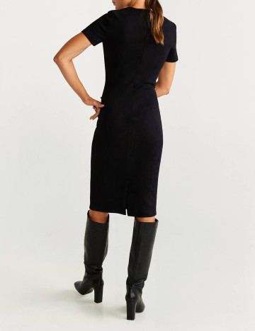 Rochie medie Mango, negru, S