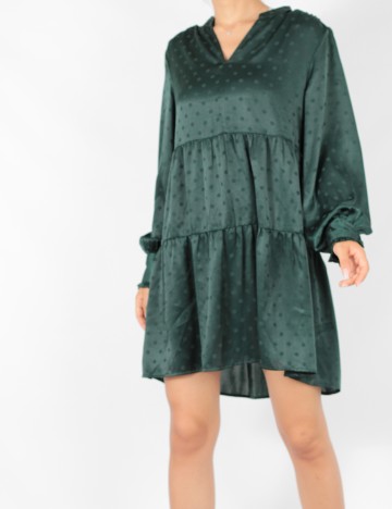 Rochie scurta Jacqueline de Yong, verde, 38