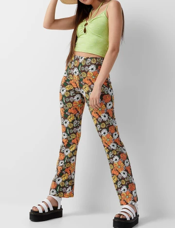 Pantaloni Only, floral, S Floral print