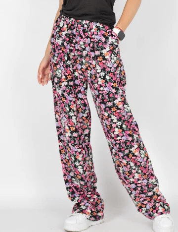 Pantaloni Only, floral, M Floral print